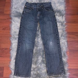 Boys wrangler jeans